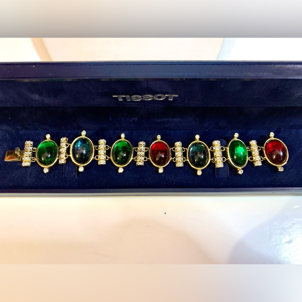 Vintage Valentino rhinestone bracelet